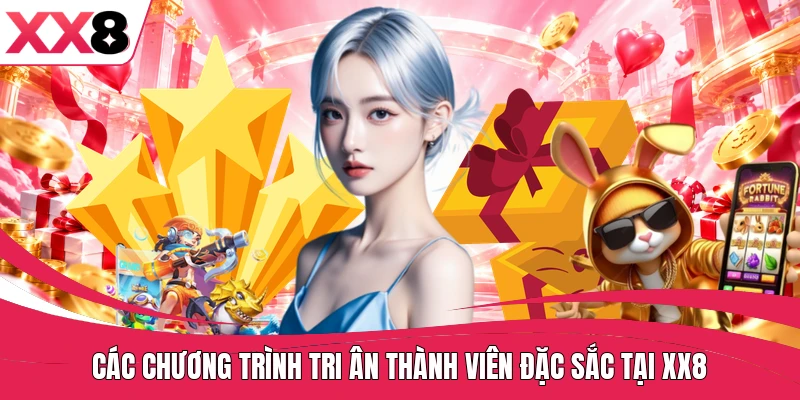 Các chương trình tri ân thành viên đặc sắc tại XX8