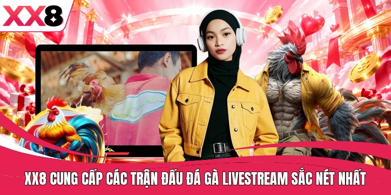XX8 cung cấp các trận đấu đá gà livestream sắc nét nhất